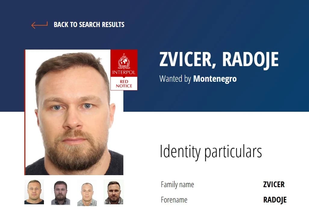 MUP daje pola miliona eura za informaciju koja će pomoći u hapšenju Zvicera