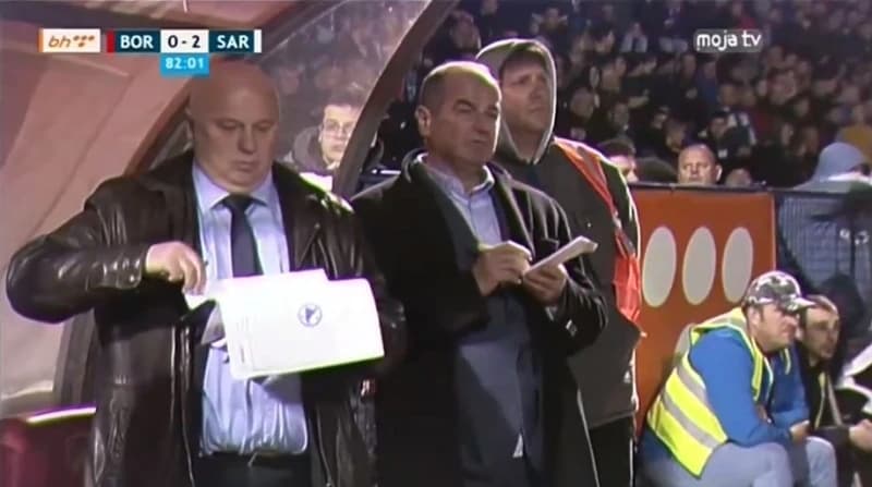 Šta je u izvještaju napisao delegat meča Borac - Sarajevo?
