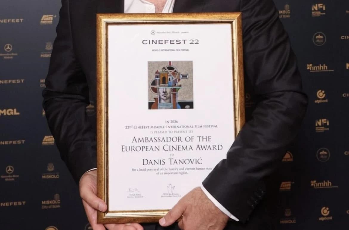 Za univerzalni humanizam: Danis Tanović proglašen ambasadorom evropskog filma