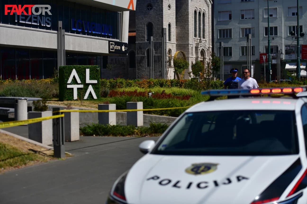 Muškarac smrtno stradao, pao sa zgrade Tržnog centra Alta u Sarajevu