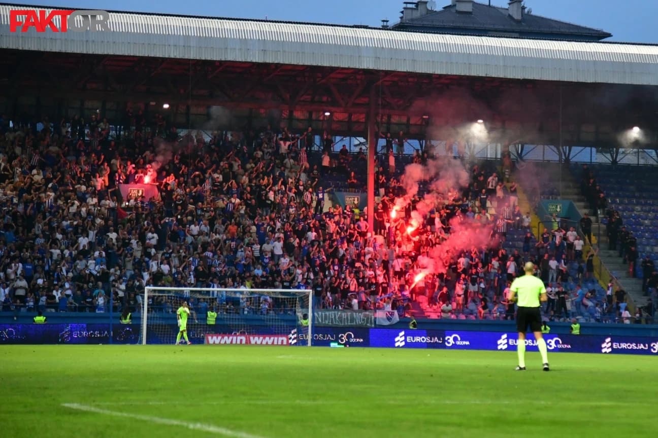 Poznato koliko je navijača na Grbavici pratilo sarajevski derbi