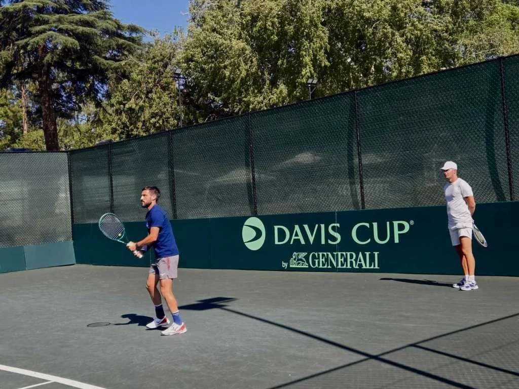Bh. teniseri završavaju pripreme za Davis cup meč protiv Južnoafričke Republike