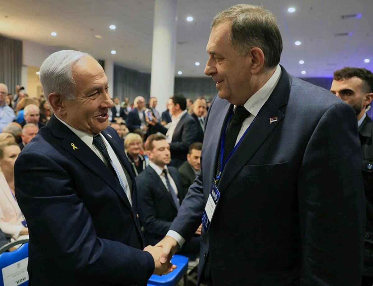 Benjamin Netanyahu i Milorad Dodik