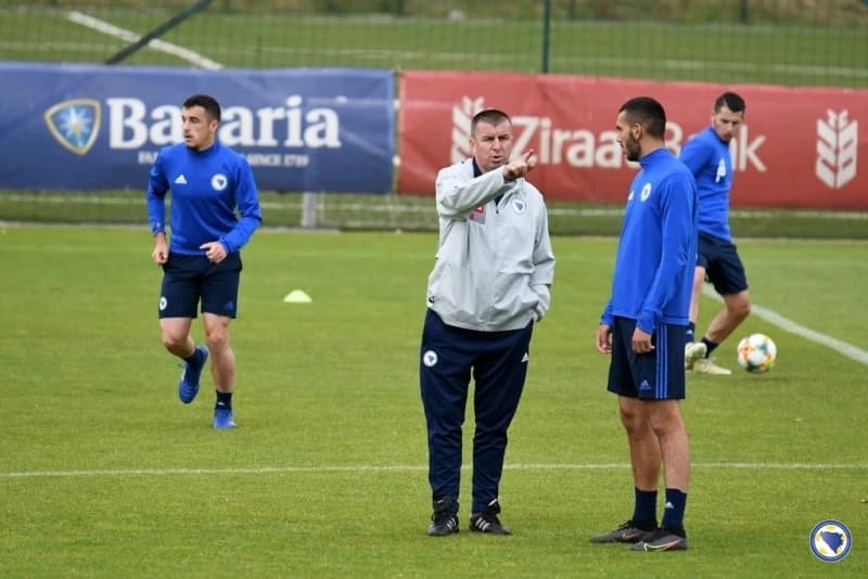 Starčević na treningu U21 reprezentacije BiH