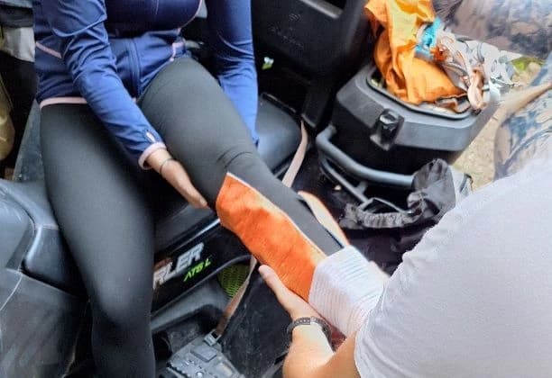 Pripadnici GSS-a Trnovo spasili ženu u podnožju Treskavice, povrijedila je nogu