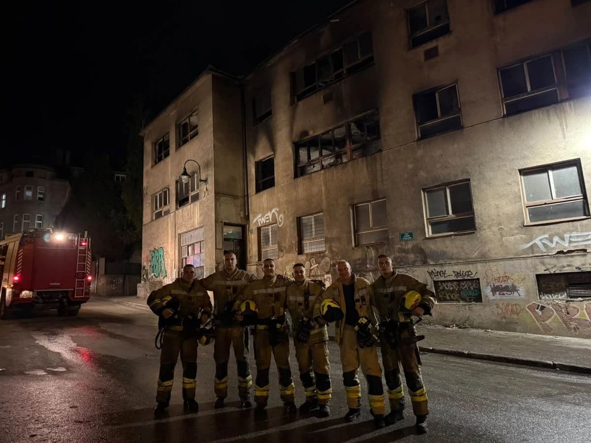 Sarajevski vatrogasci u požaru spasili još jedan život