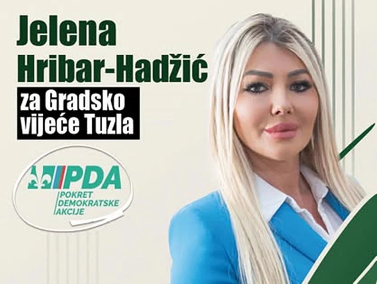 Izborni plakat Jelene Hribar