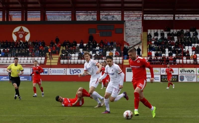 Fajić u 92. minuti donio Veležu pobjedu protiv Borca 