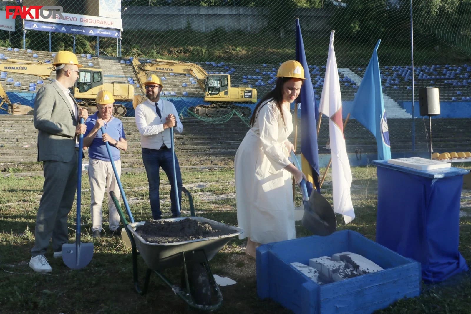 Benjamina Karić kamen temeljac položila 19. jula 2025. godine