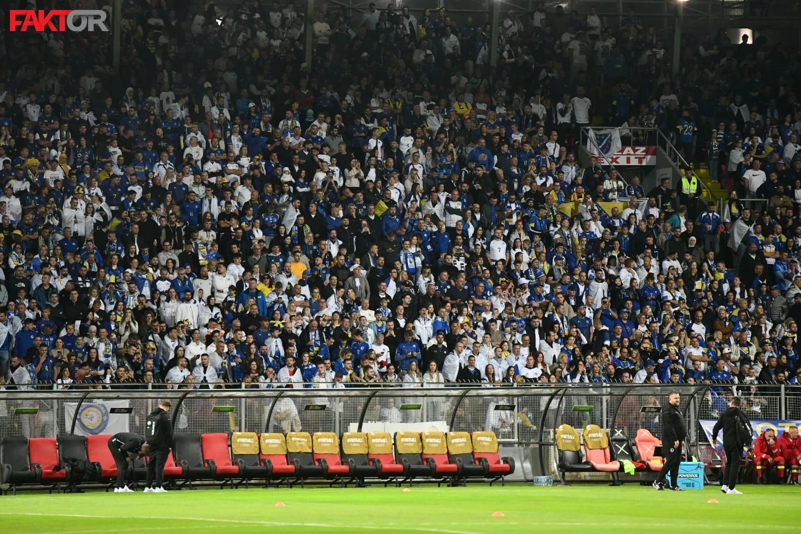 Bilino polje krcato sat prije utakmice, stadionom odjekuje: Edin Džeko, Edin Džeko