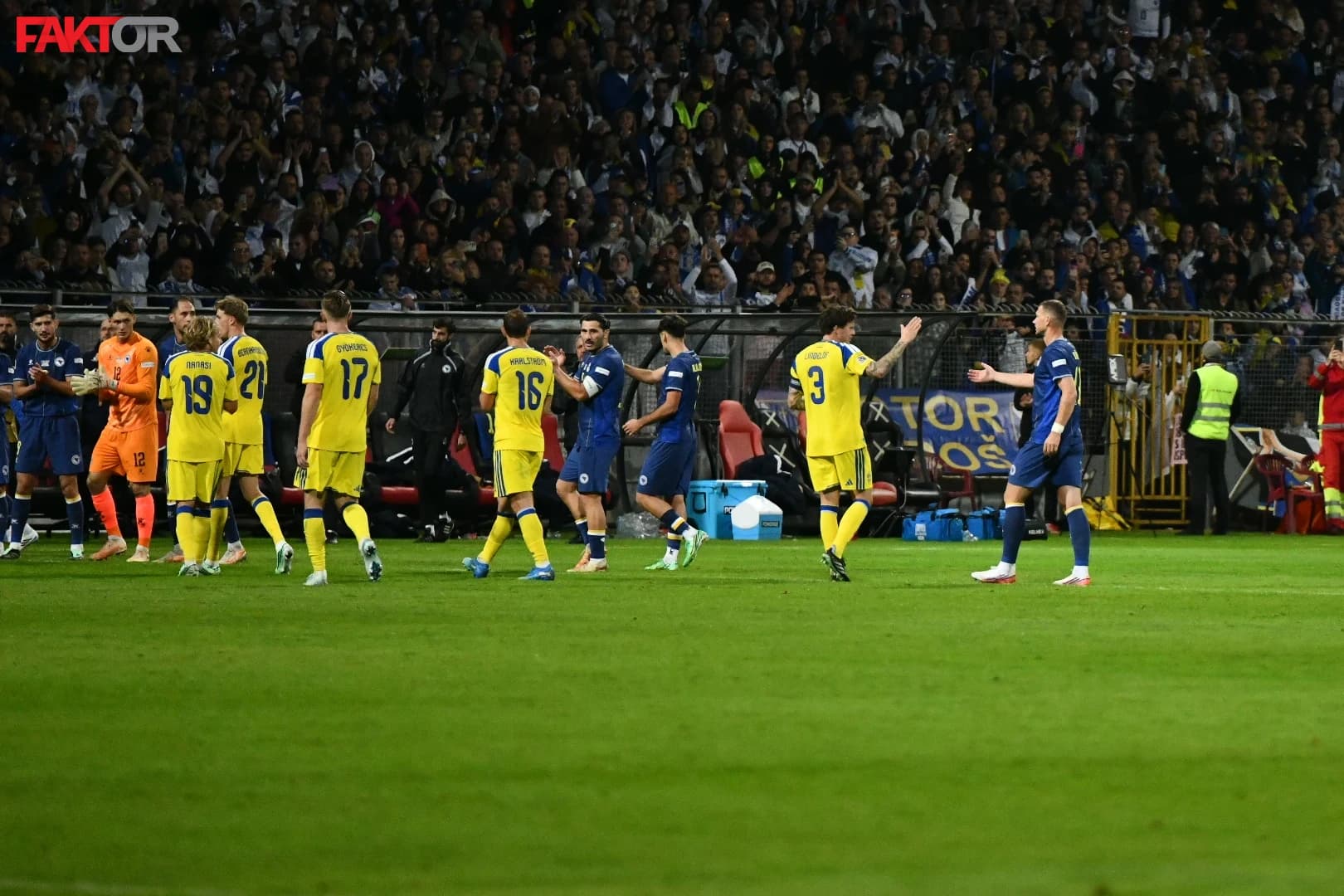 TOK UTAKMICE/Bosna i Hercegovina - Švedska 1:1