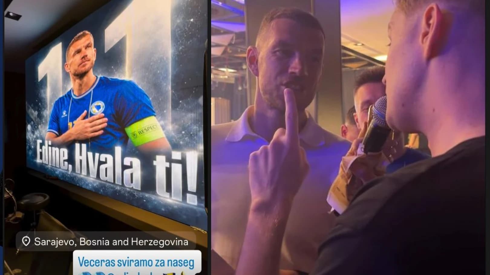 Džeko nakon emotivnog oproštaja u Zenici slavio do jutra: Pjevalo se za kapitena