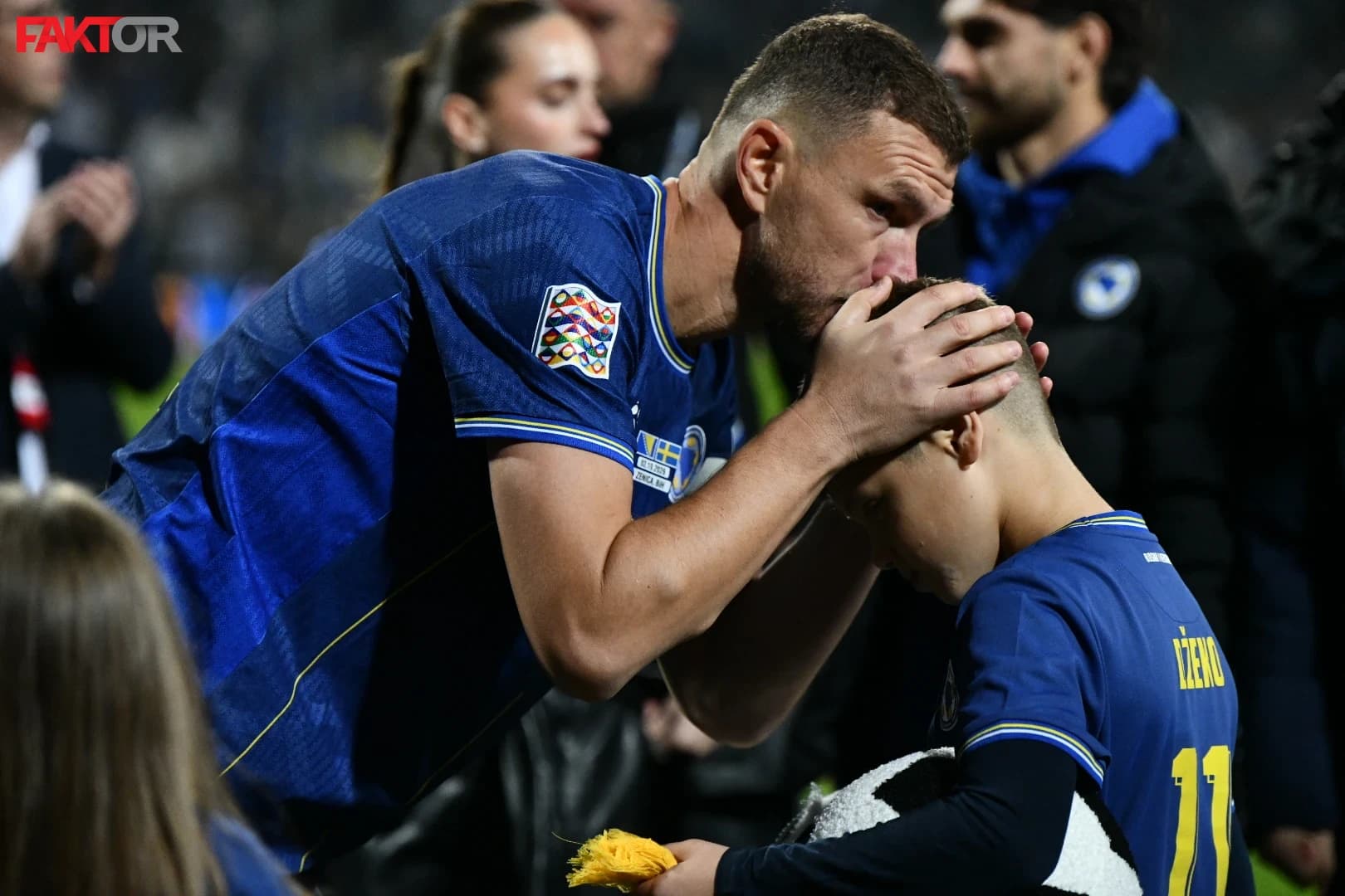 Edin Džeko: Najteže mi je bilo kad sam vidio djecu da plaču