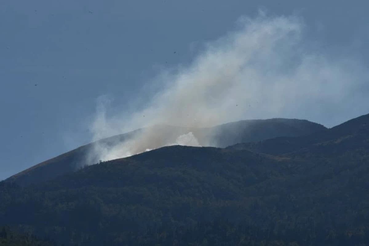 Veliki požar na Bjelašnici: Gori na nepristupačnom terenu, gasi ga veliki broj vatrogasaca