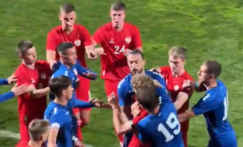 Prijateljski meč Srbije i Rusije pretvorio se u žestok sukob fudbalera