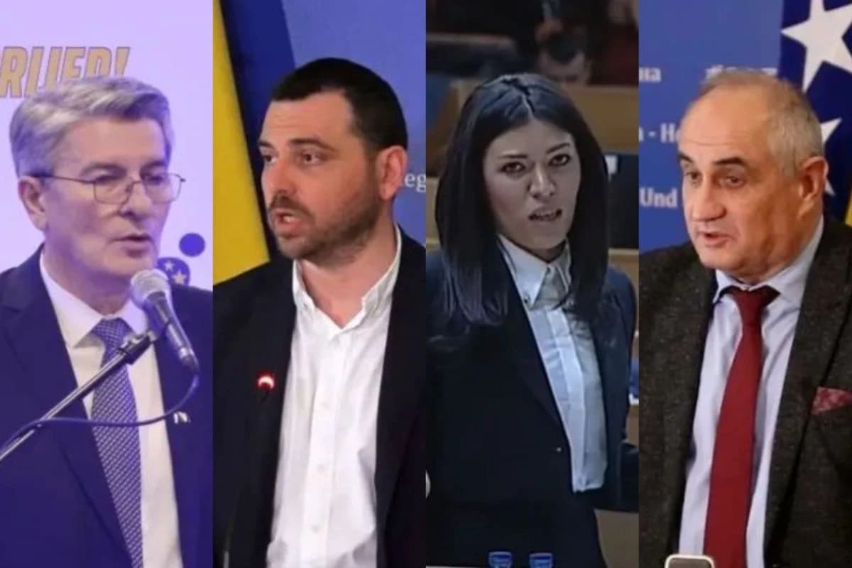Šemsudin Mehmedović, Saša Magazinović, Sanja Vulić, Predrag Kožul