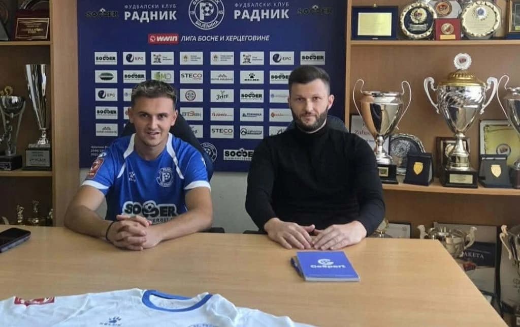 Rumunski fudbaler Mihai i menadžer Goran Stjepanović