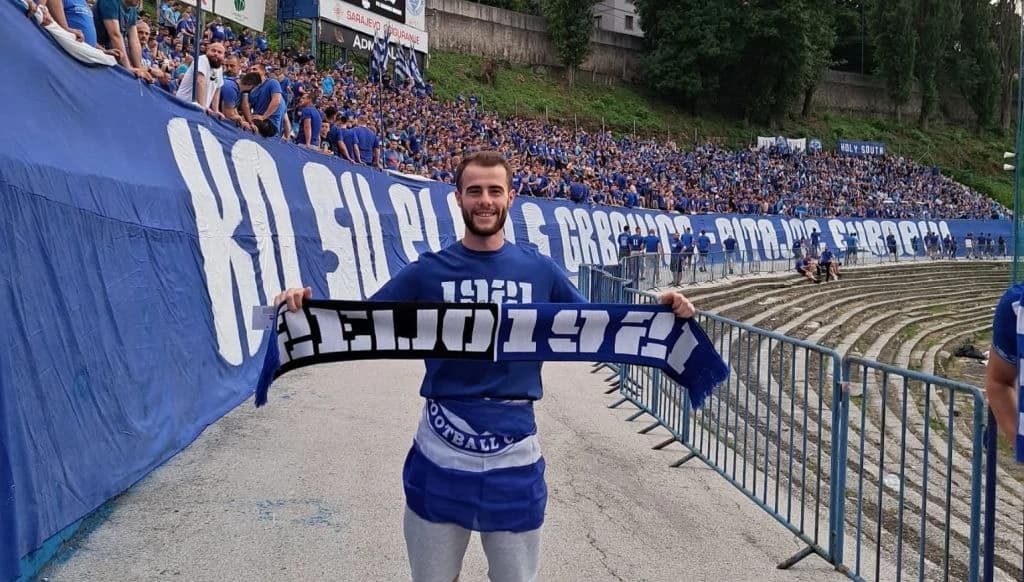 Samir je redovan na utakmicama voljenog kluba