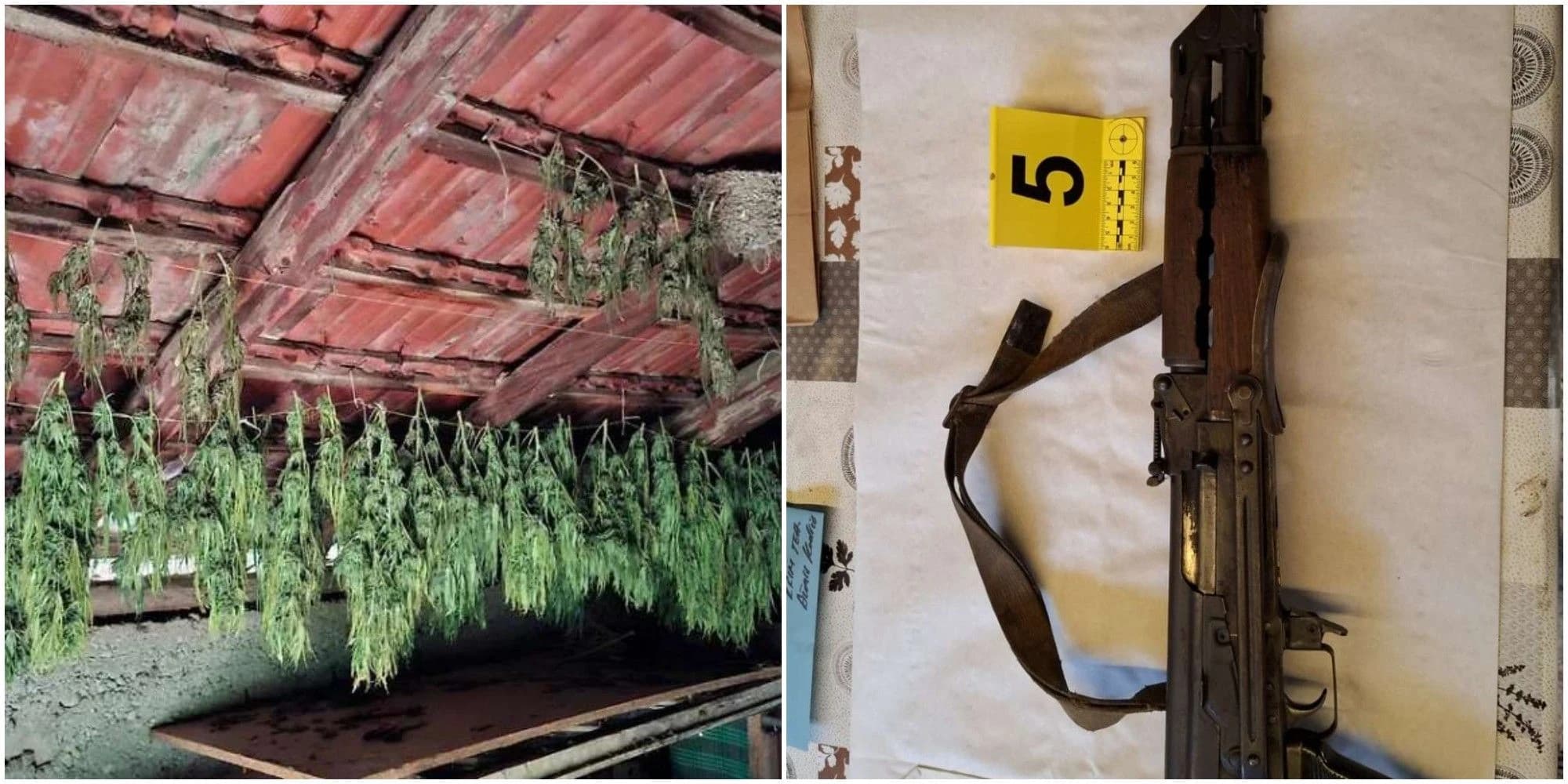 Akcija u Čapljini: Pronađeni droga, tri puške, municija i kombinezon Granične policije BiH
