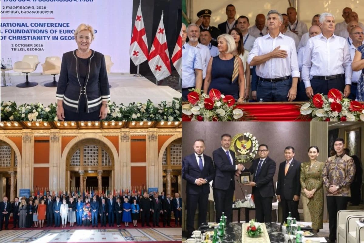 Ljubica Miljanović, Dragan Čović, Marinko Čavara u Rimu i Indoneziji
