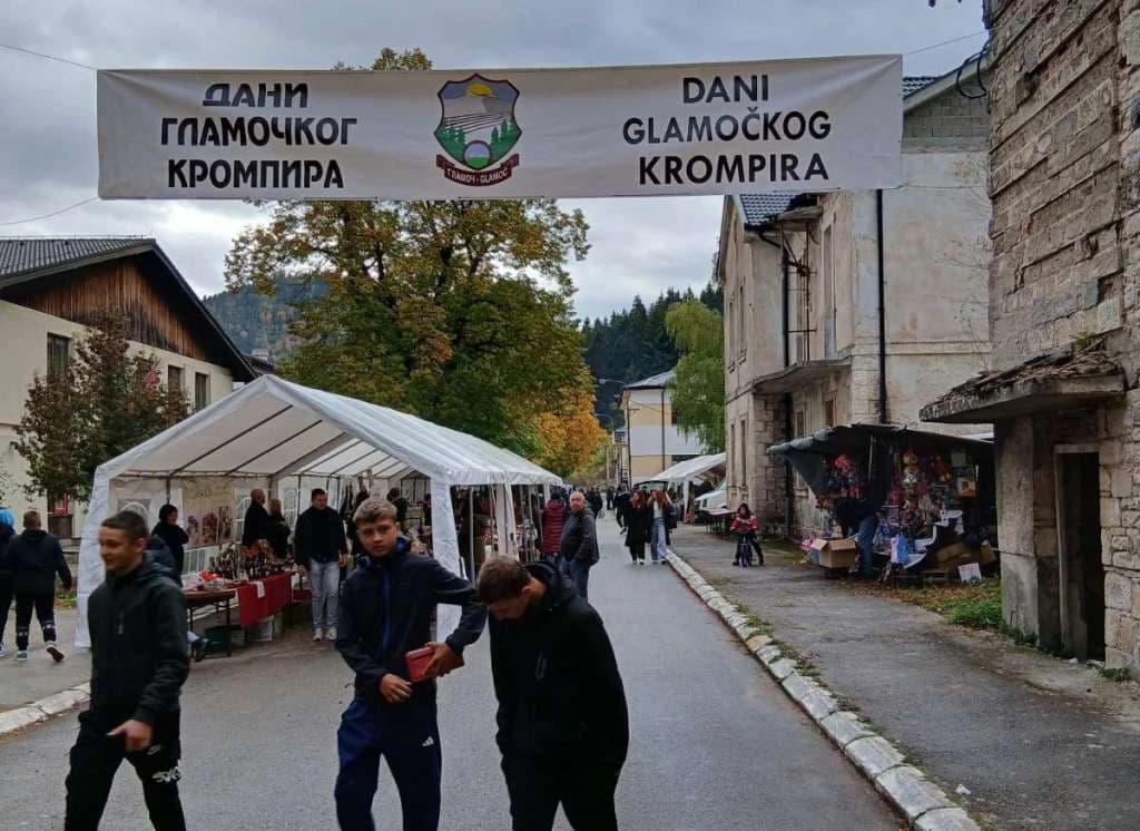 Manifestacija u Glamoču