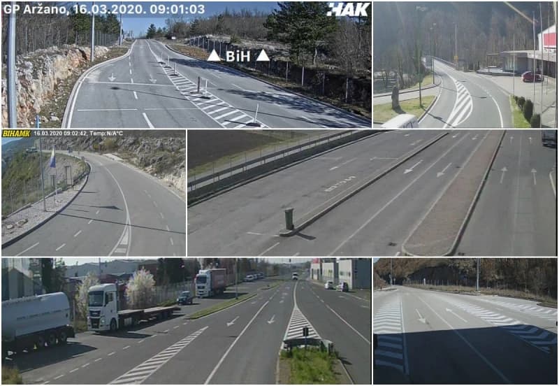 Počela primjena preventivnih mjera: Kakva je situacija na graničnim prijelazima