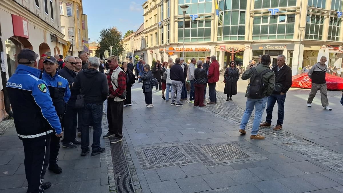 Protest u centru Tuzle