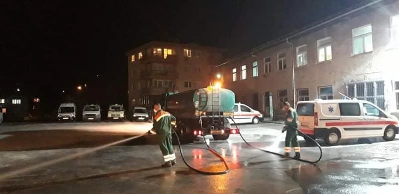 Pranje ulica, Sarajevo  