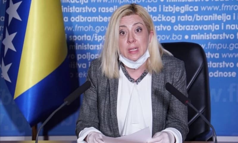 Federalna ministrica okoliša i turizma Edita Đapo