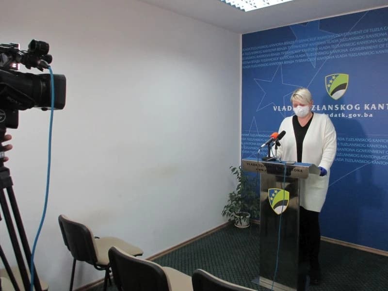Ministrica zdravstva TK Dajana Čolić