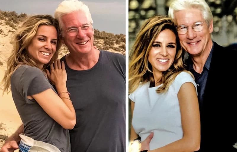 Richard Gere sa suprugom
