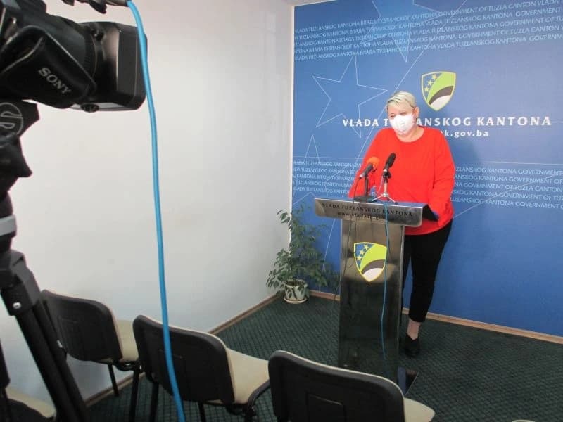 Ministrica zdravstva TK Dajana Čolić