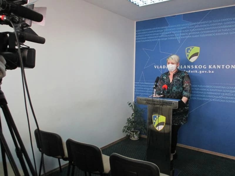 Ministrica zdravstva TK Dajana Čolić