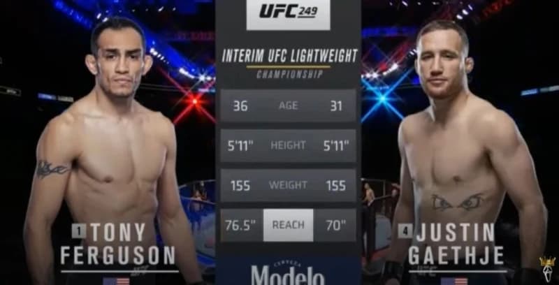 Tony Ferguson i Justin Gaethje