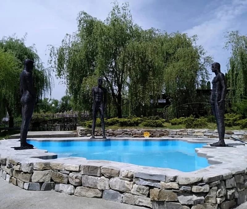 Fontana u etno selu Čardaci