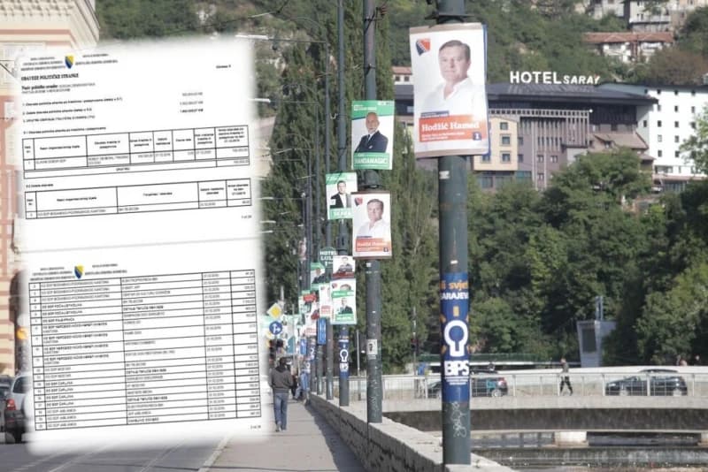Dugovanja političkih stranaka u BiH