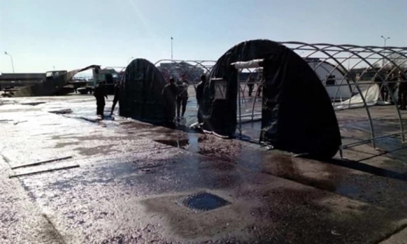 Pripadnici Oružanih snaga demontirali šatorska naselja s deset graničnih prijelaza