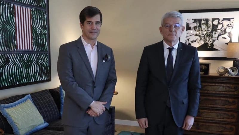 Eric Nelson i Šefik Džaferović