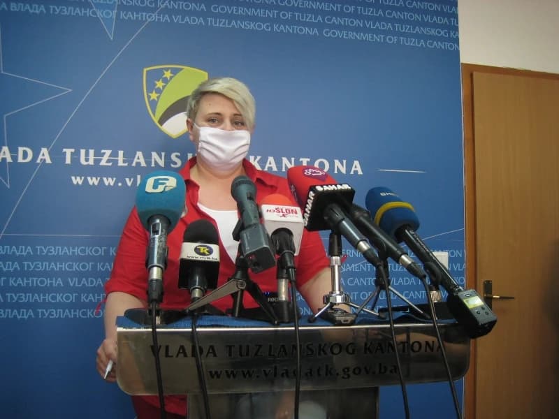 Ministrica zdravstva TK Dajana Čolić