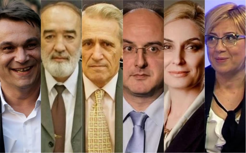 Sadik Ahmetović, Salko Sokolović, Zaim Backović, Damir Arnaut, Adisa Omerbegović Arapović, Edita Đapo