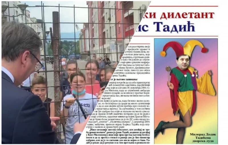 Na pažnju roditeljima i međunarodnoj zajednici: "Politički pobačaj" i "dvorska luda" šetaju gradom