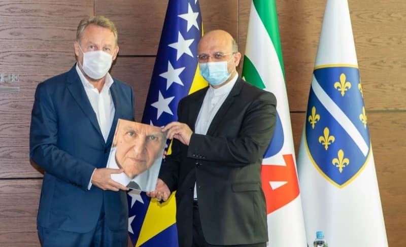 Bakir Izetbegović i Mahmoud Heidari