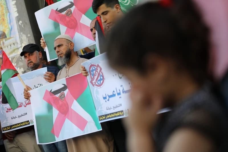 Gaza: Protesti zbog sporazuma između UAE i Izraela