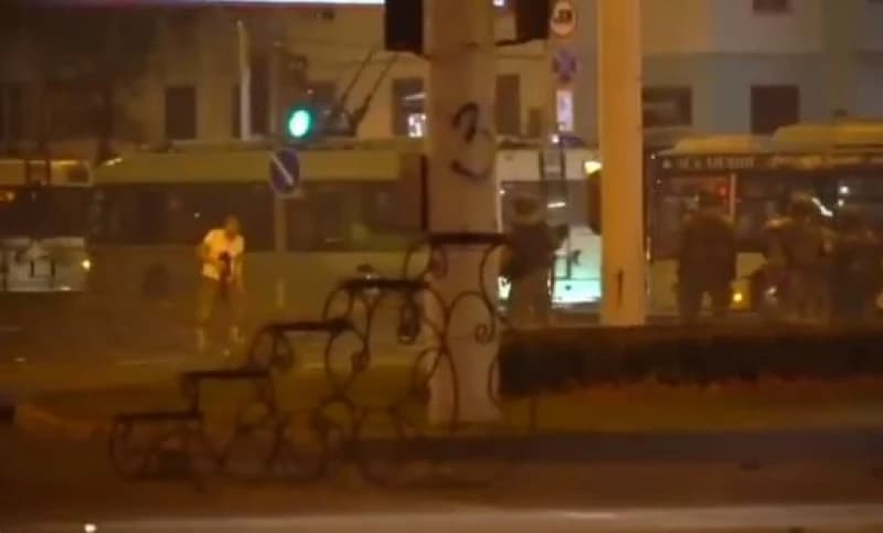Ubistvo demonstranta u Minsku
