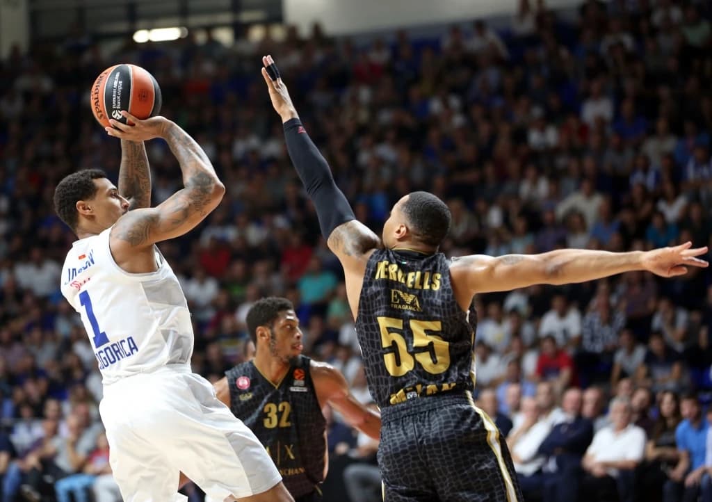 KK Budućnost - Armani Olimpia 71:82
