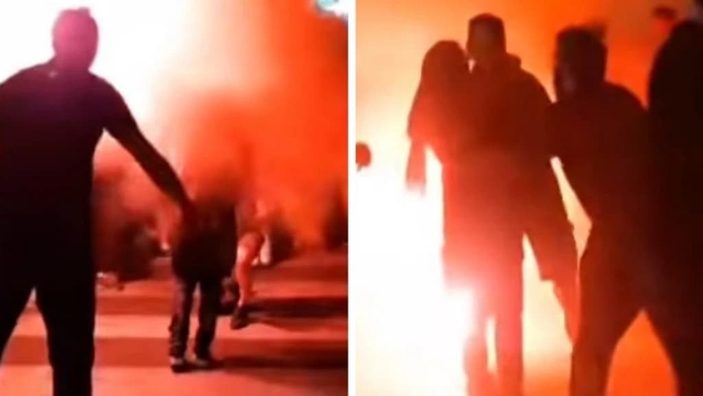 Zaprosio djevojku uz pirotehnički spektakl
