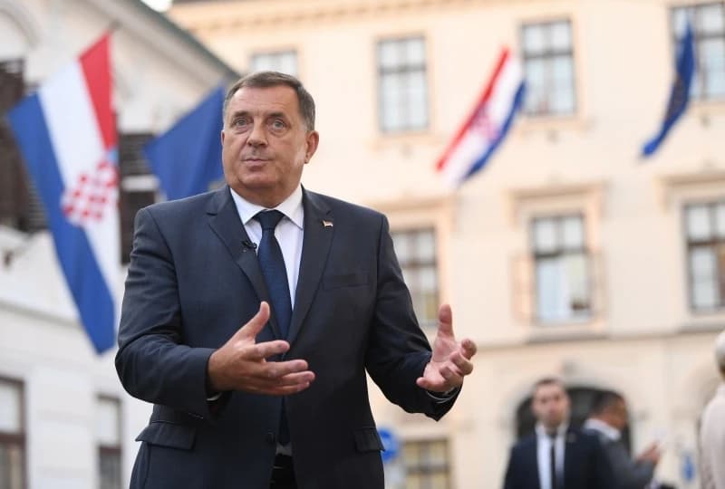 Milorad Dodik, Dodik u Zagrebu