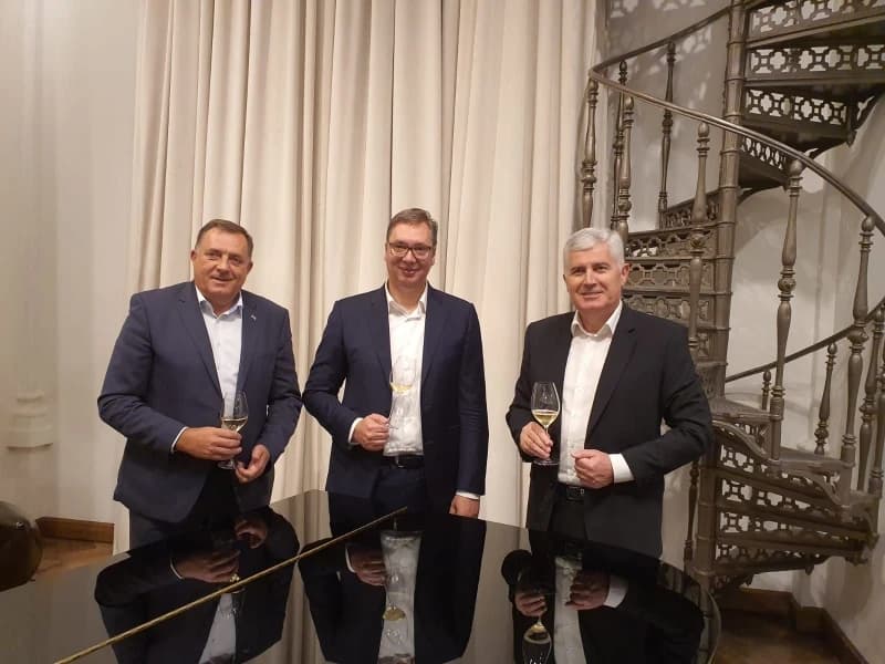 Milorad Dodik, Aleksandar Vučić, Dragan Čović