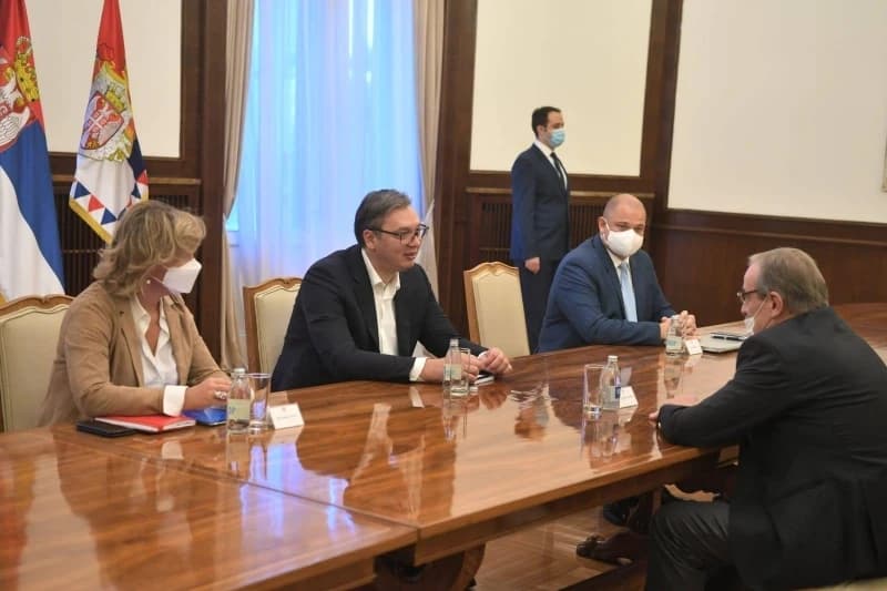 Vučić sa ambasadorom Hrvatske u Srbiji: Dvije zemlje treba da se posvete jačanju saradnje