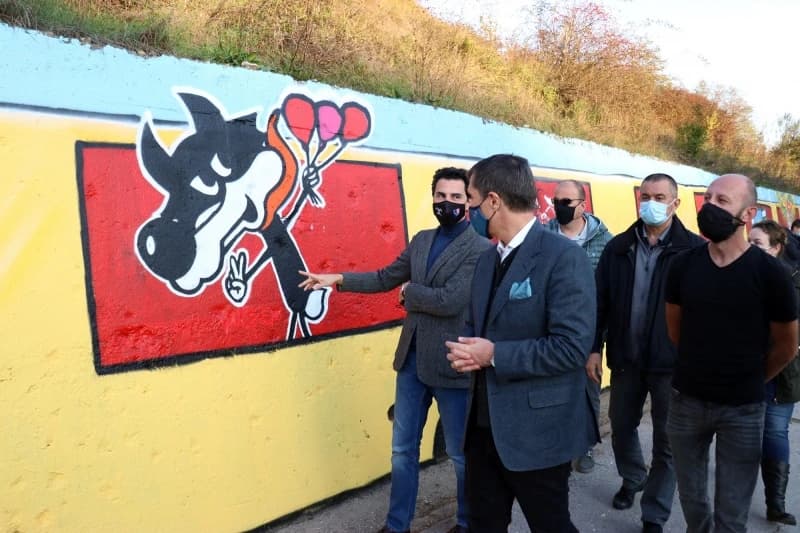 Mural u Sarajevu 